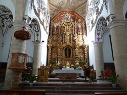 Interior Iglesia San Juan Coín